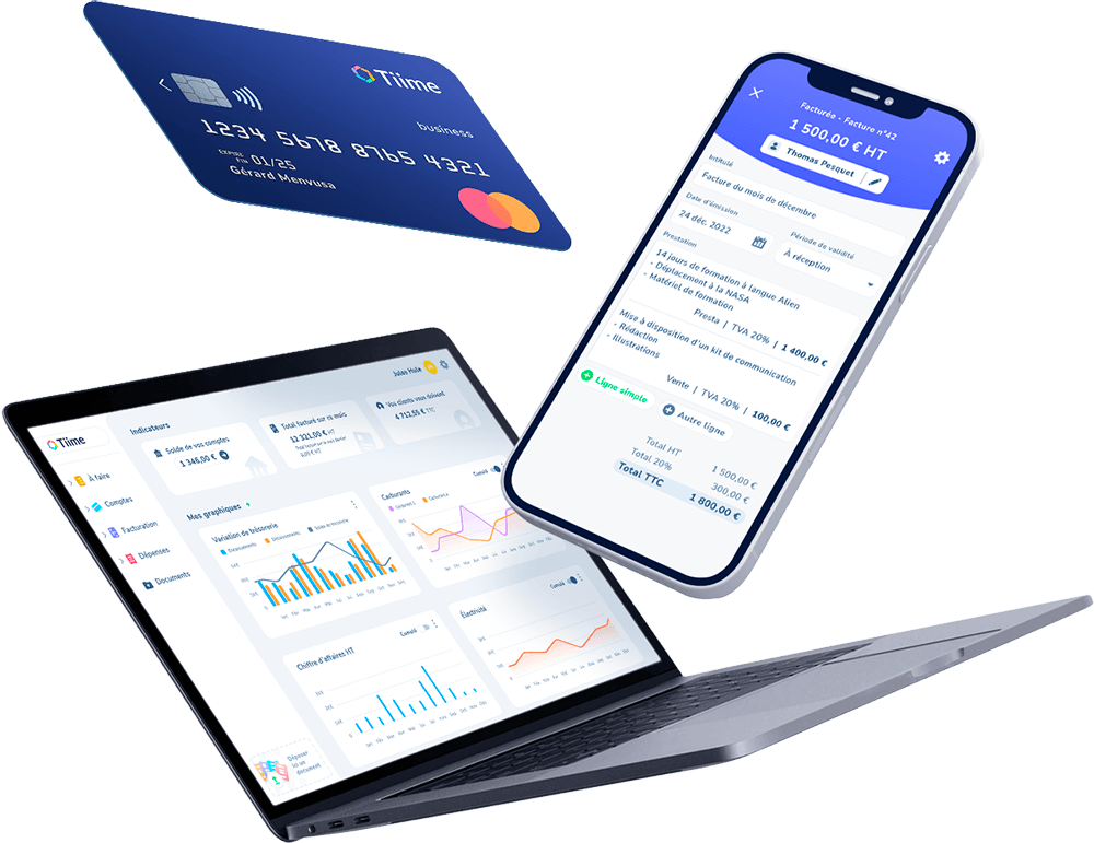 Tiime, solution pour les factures en entreprise
