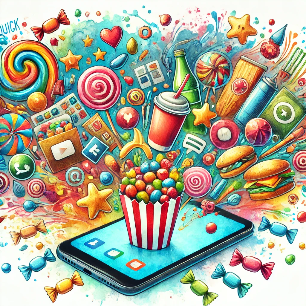 image IA pour representer le snack content